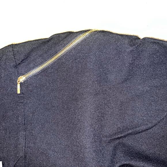 JM Collection Women Size Large Black Slim Leg Tummy Control Pants Zip Up Large - Picture 5 of 10